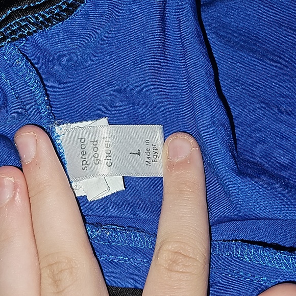 Blue scrub bottoms - Picture 4 of 4